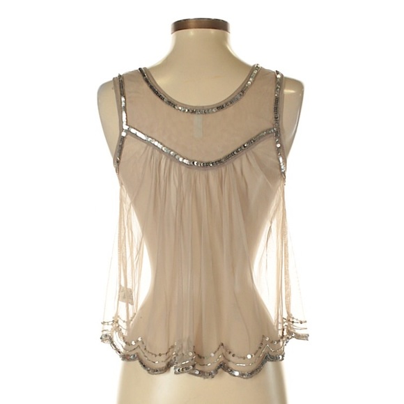ISO: Free People Star Gazer Beaded Tank in XS - Picture 2 of 3